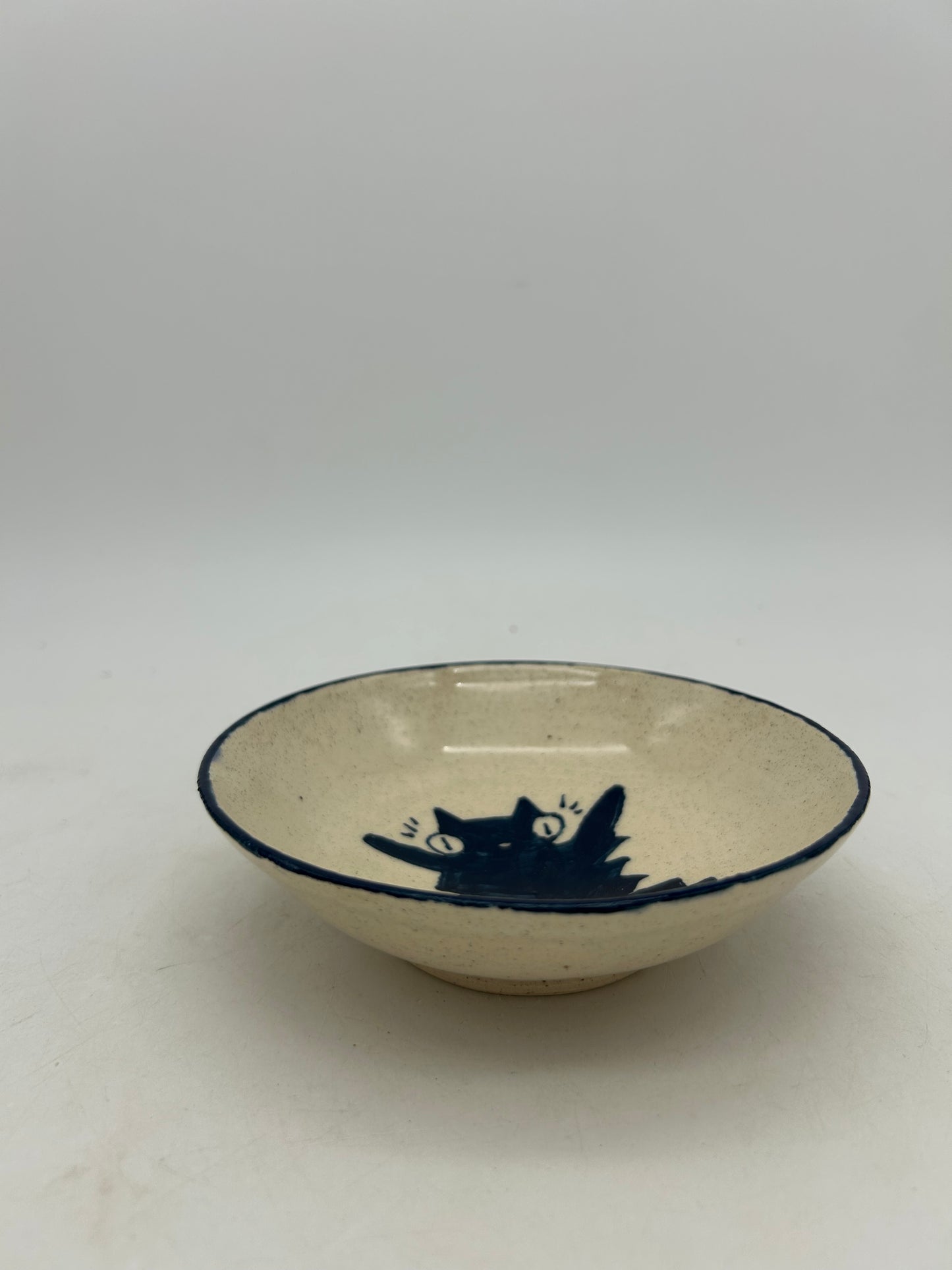Spooky Cat Small Bowl #2