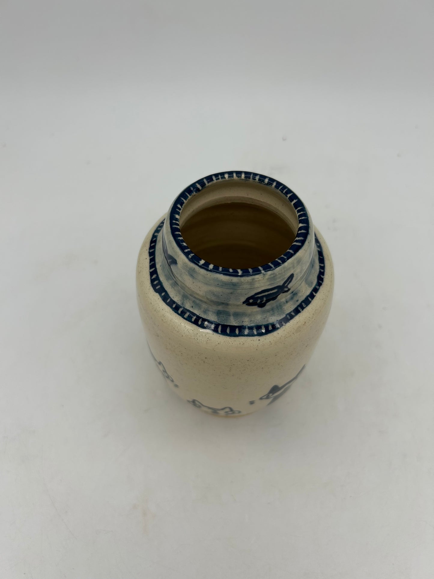 Carousel Cat Vase